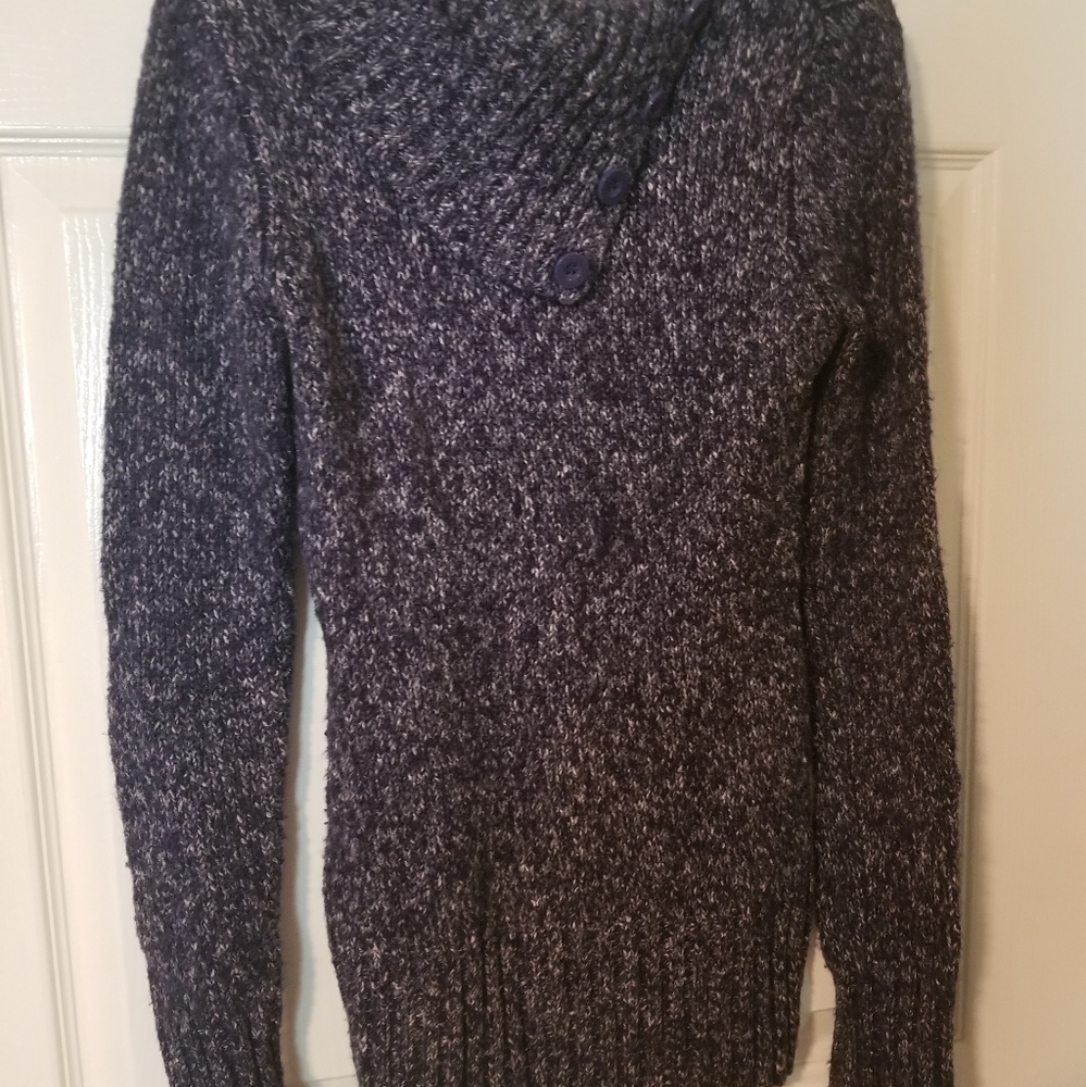 Cozy Purple Warehouse One Sweater